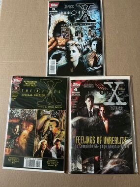 The X-Files Topps Comics Lot Special Edition Issues 3-5